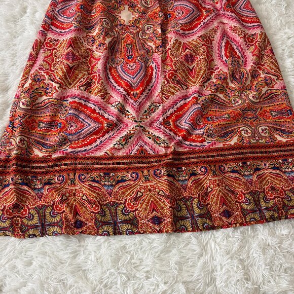 Like New✨ LOLITA Satin Flowy Maxi Skirt Made in India Size S - Picture 4 of 10